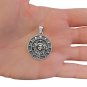 925 Sterling Silver Triple Moon Goddess Hecate Witchcraft Wiccan Occult Pendant