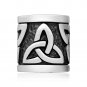 925 Sterling Silver Celtic Triquetra Knot Pagan Beard Hair Dreadlocks Bead