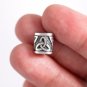 925 Sterling Silver Celtic Triquetra Knot Pagan Beard Hair Dreadlocks Bead