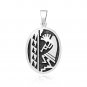 925 Sterling Silver Kokopelli Native American Southwestern Deity Hopi Aztec Pendant