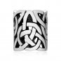 925 Sterling Silver Celtic Triquetra Cut Through Knot Pagan Beard Hair Dreadlocks Bead