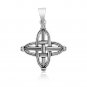 925 Sterling Silver St. Brigid's Cross Irish Celtic Kildare Pendant