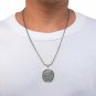 925 Sterling Silver Tintagel Cornwall Cornish Ancient Labyrinth Celtic Pagan Pendant