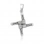 Sterling Silver Saint St. Brigid's Cross Irish Celtic Kildare Pendant