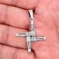 Sterling Silver Saint St. Brigid's Cross Irish Celtic Kildare Pendant