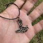 Handcrafted Bronze Thor Hammer Mjolnir Viking Jormungand Dragon Solid Amulet Pendant