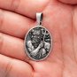 925 Sterling Silver Poseidon God of the Sea Olympian Greek Mythology Pendant