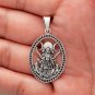 925 Sterling Silver Triple Moon Deity Goddess Witchcraft Wiccan Occult Pendant