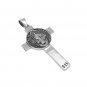925 Sterling Silver St Benedict Christ Crucifix Catholic Cross Double-Sided Pendant
