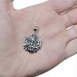 925 Sterling Silver Green Forest Man of the Woods Celtic Pagan Wicca Jewelry Pendant