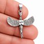 925 Sterling Silver Egypt Egyptian Goddess Isis Hathor Sekhmet Winged Charm Pendant