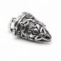 925 Sterling Silver Celtic Irish Claddagh Triquetra Locket Pendant