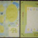 "Baby Boy" Premade 12x12 Scrapbook Pages Baby