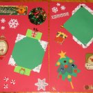 Christmas Premade 12x12 Scrapbook Pages