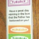 Days of the week