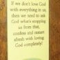 Completely Loving God