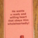 Ready and Willing Heart