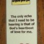 God's Echoing Heartbeat