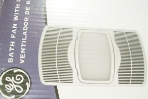 General electrric light, fan, heater bathroom light heater fan