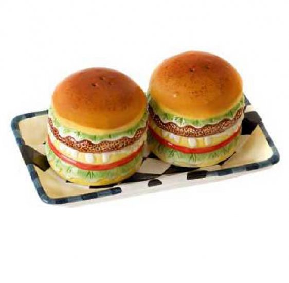 3 Unique Salt and Pepper Shakers sets