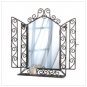 Ornate Wall Mirror Shelf