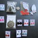 New Wholesale Fashion Earnings~Mixed Lot/Small & Large ~Variety~12 Pairs~#7