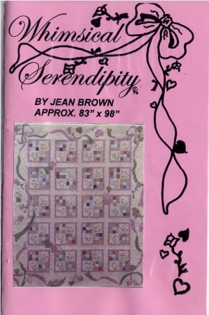 Whimsical Serendipity By Jean Brown Quilt Pattern