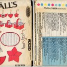 McCall's 6320 Vintage Christmas Decorations Patterns -Super Pack - Uncut