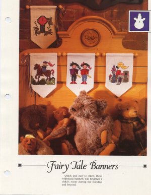 Fairy Tale Banners -Vanessa Ann-Christmas in Cross Stitch Chart