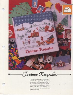 Vanessa Ann - Christmas Keepsakes - Scrapbook Cover Chart