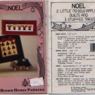 NOEL No-Sew Applique Quilts and Stuffed Trees Pattern