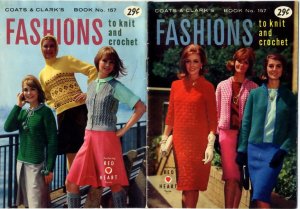 Coats & Clark's Fashions to Knit and Crochet Book No 157
