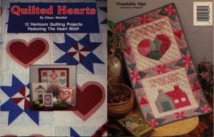 Quilted Hearts by Eileen Westfall - 12 Heirloom Quilting Projects Featuring The Heart Motif