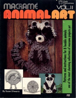 Macrame Animal Art Book Vol. 2 by Susan Shwartz