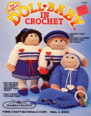 Doll Baby in Crochet - Fibre-Craft Booklet FCM102