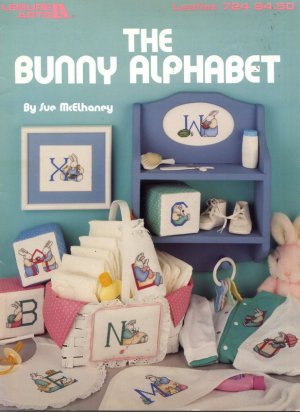 The Bunny Alphabet - Leisure Arts Cross Stitch Leaflet 724