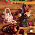 Annies's Quick & Easy with a Q Hook Crochet Baskets Book - Annies's Attic 651A