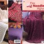 Knit Five Big Needle Afghans - Leisure Arts little books - 75139