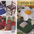 Leisure Arts Little Books Crochet Little Kitchen Helpers Patterns 75050