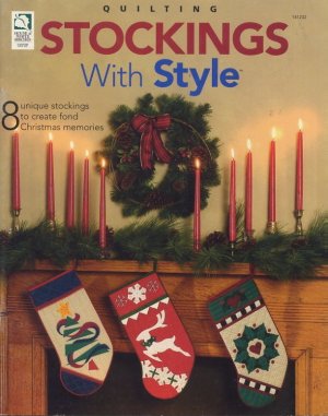 Quilting Stockings With Style Pattern Book - House of White Birches 141232