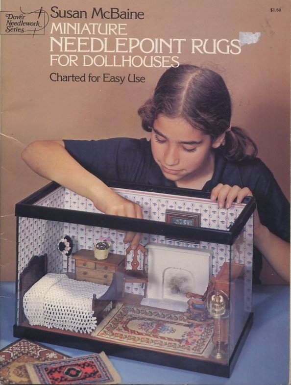 Susan McBaine Miniature Needlepoint Rugs for Dollhouses Pattern Book