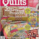 Quick Quilts # 91 - 20 Easy Projects Bags, Pillows, Quilts and More