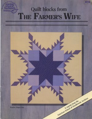 Quilt Blocks from the Farmer's Wife Book - American School of Needlework 4114
