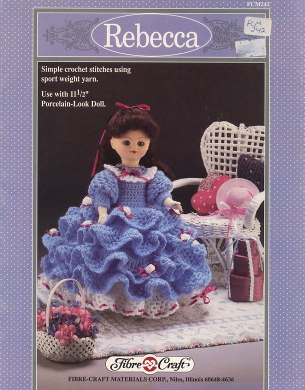 Rebecca - Crochet Doll Book FCM242