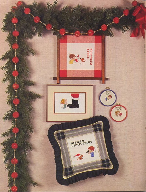 Merry Christmas From Marty Links - Heritage Series Cross Stitch Book