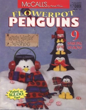 Flowerpot Penguins - Book 17089 by McCall's Creates