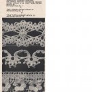 Make These Beautiful Edgings with American Thread Leaflet No. 1097