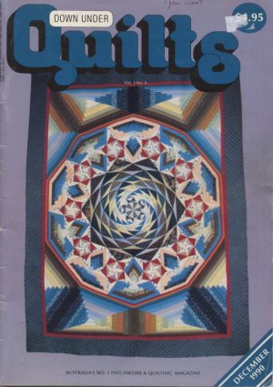 Down Under Quilts Magazine December 1990 Vol 3 No 4