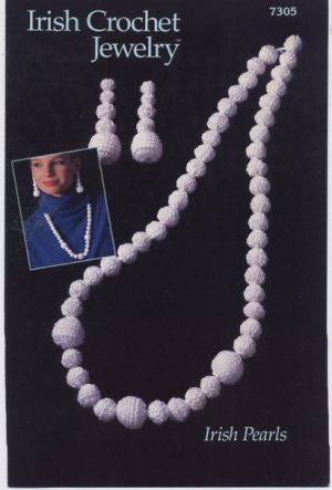 Annie's Attic Irish Crochet Jewelry Irish Pearls Pattern 7305