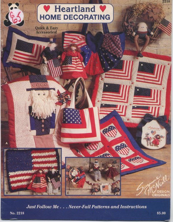 Heartland Home Decorating Book 2218 Suzanne McNeill Design Originals